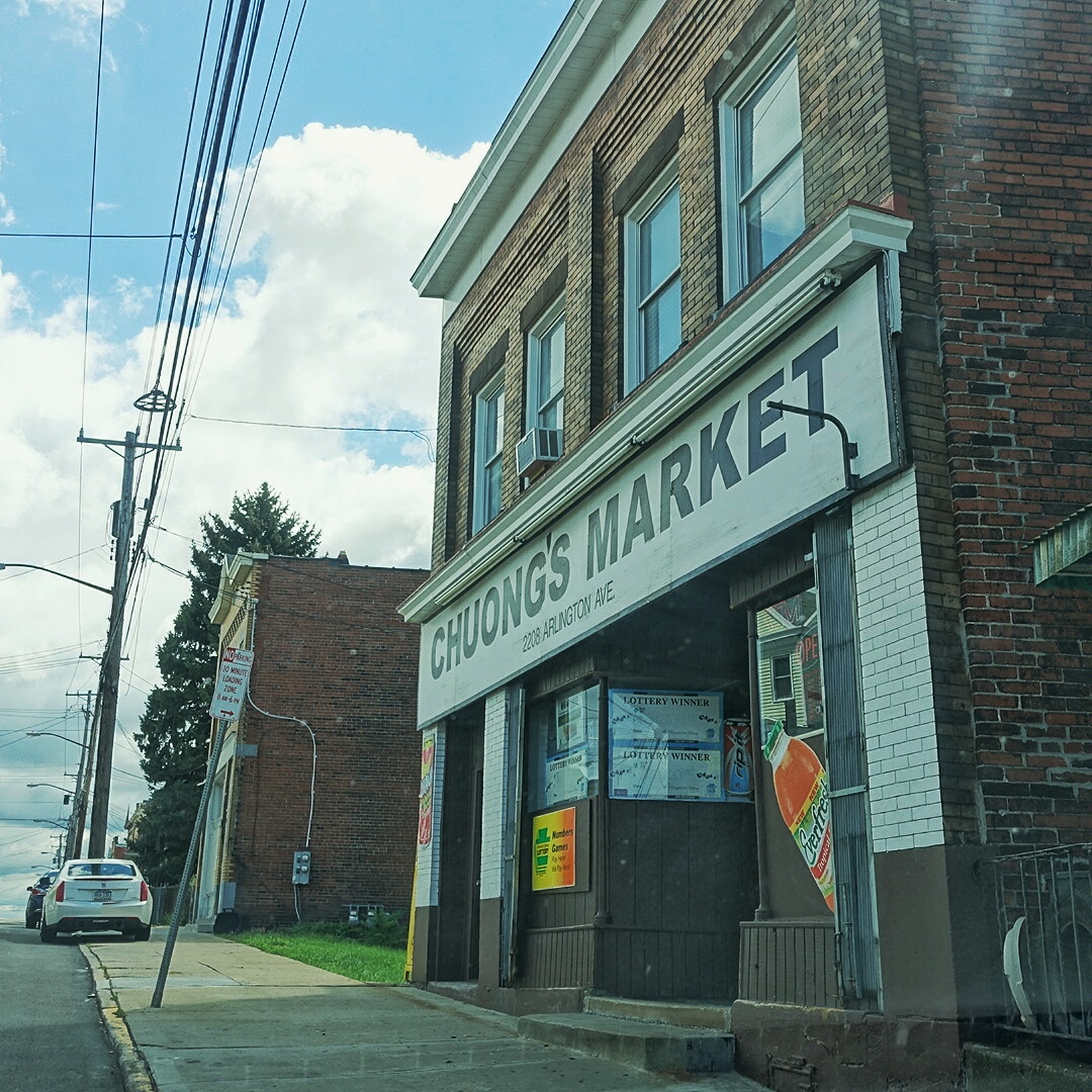 Everyday snacks, drinks, and grocery items at Arlington Mart Pittsburgh